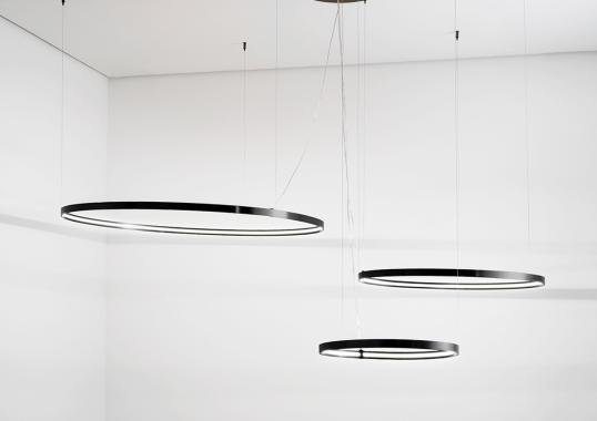 Подвесной светильник от фабрики Zava модель RINGS SUSPENSION LAMP