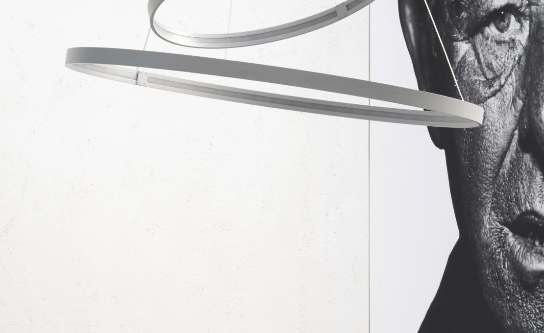 Подвесной светильник от фабрики Zava модель RINGS SUSPENSION LAMP