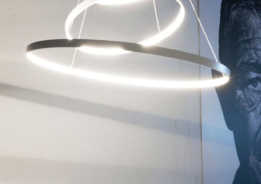 Подвесной светильник от фабрики Zava модель RINGS SUSPENSION LAMP