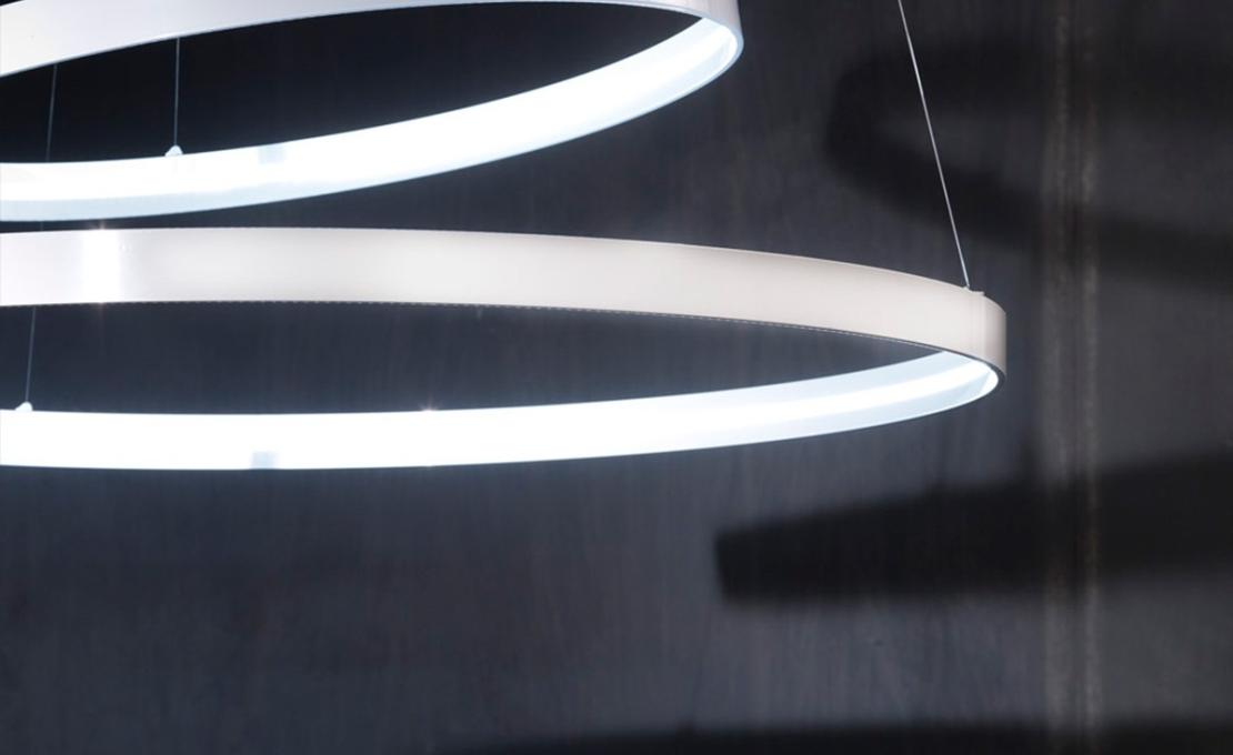 Подвесной светильник от фабрики Zava модель RINGS SUSPENSION LAMP