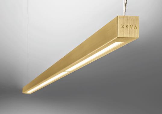 Подвесной светильник от фабрики Zava модель TRATTO LINEAR SUSPENSION LAMP