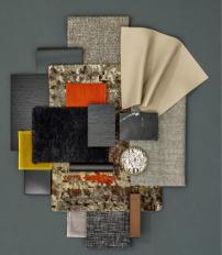 Фотографии образцов отделок и возможных цветов фабрики Walter Knoll