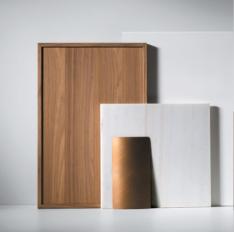 Фотографии образцов отделок и возможных цветов фабрики Key Cucine