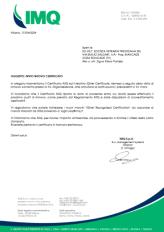 Сертификат подлинности качества Sovet Italia