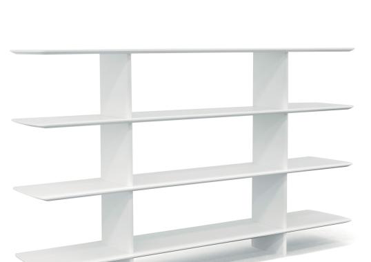 Книжные Шкаф от фабрики Tecno Spa модель Shift White 