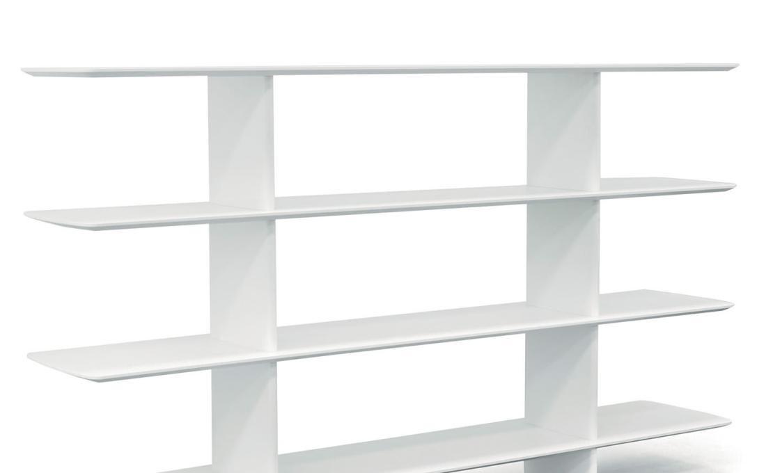 Книжные Шкаф от фабрики Tecno Spa модель Shift White 