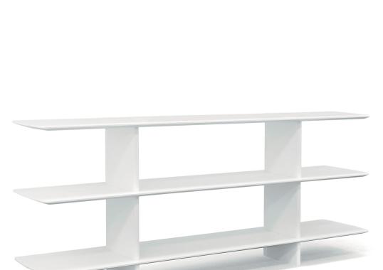 Книжные Шкаф от фабрики Tecno Spa модель Shift White 
