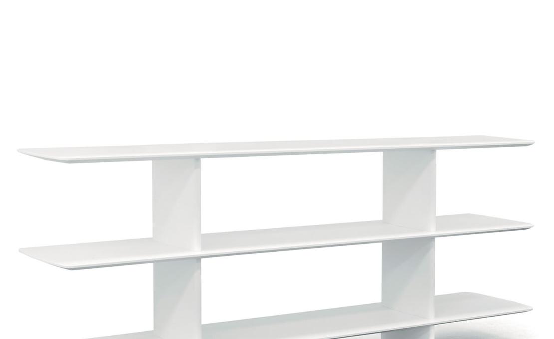 Книжные Шкаф от фабрики Tecno Spa модель Shift White 