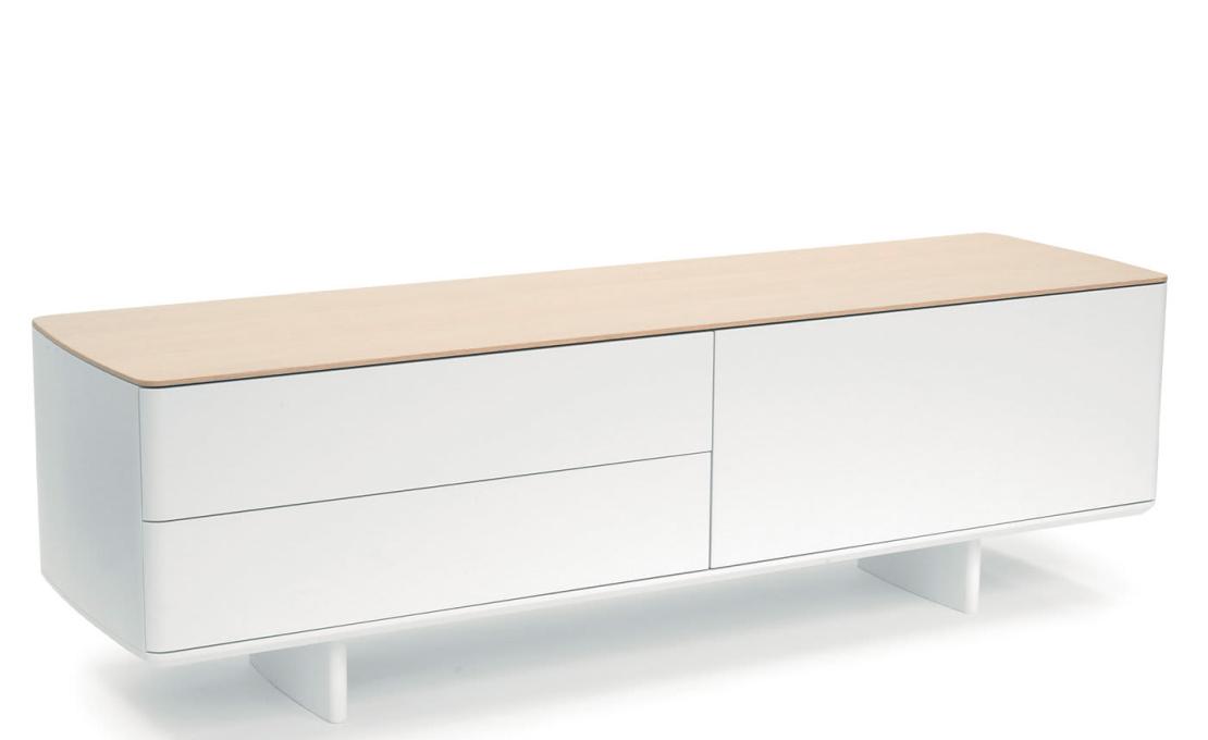 Буфет от фабрики Tecno Spa модель Shift White and Durmast 
