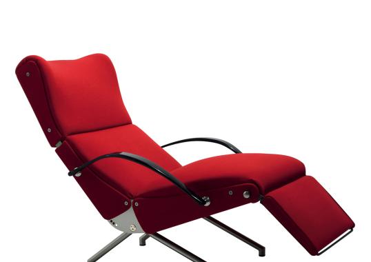 Шезлонг Tecno Spa P40 Red Lounge image 1