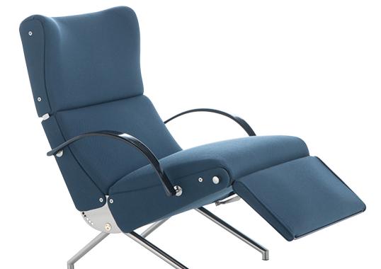 Шезлонг Tecno Spa P40 Dusty Blue image 1