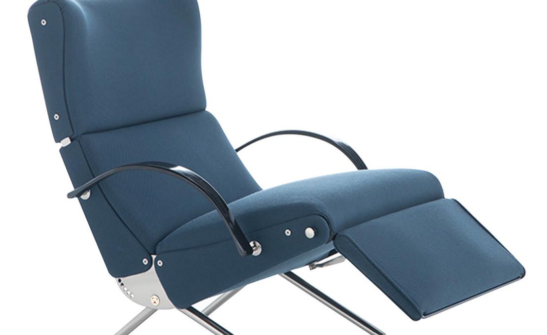 Шезлонги от фабрики Tecno Spa модель P40 Dusty Blue