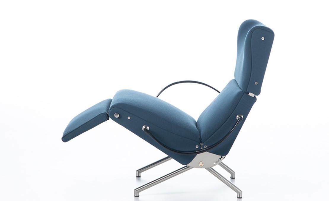 Шезлонги от фабрики Tecno Spa модель P40 Dusty Blue