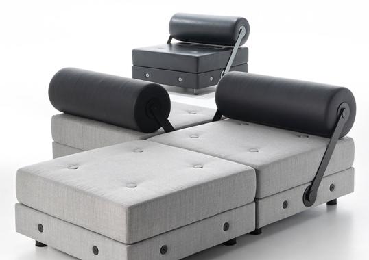 Кресло для отдыха от фабрики Tecno Spa модель Todo Modo Gray Lounge Chair 