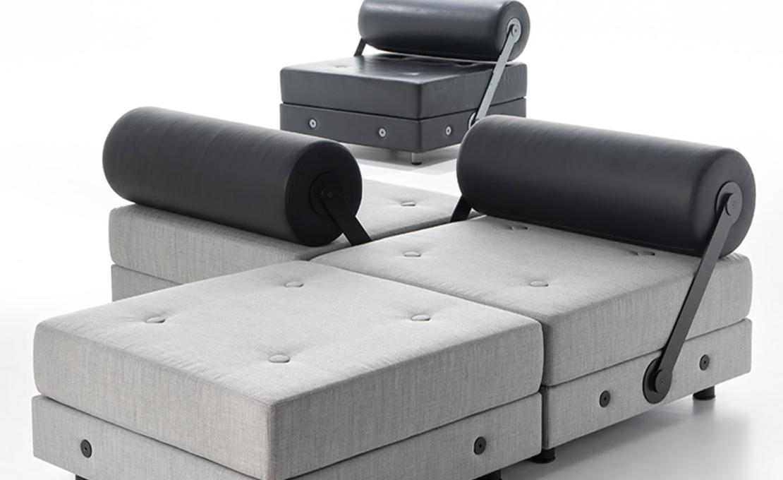 Кресло для отдыха от фабрики Tecno Spa модель Todo Modo Gray Lounge Chair 