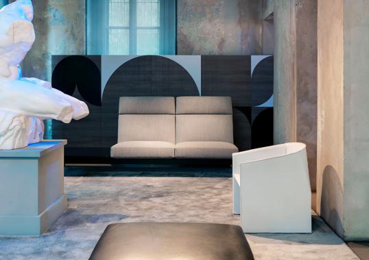 Кресло от фабрики Tecno Spa модель Plau White 