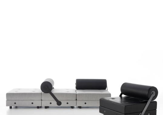 Кресло для отдыха от фабрики Tecno Spa модель Todo Modo Gray Lounge Chair 