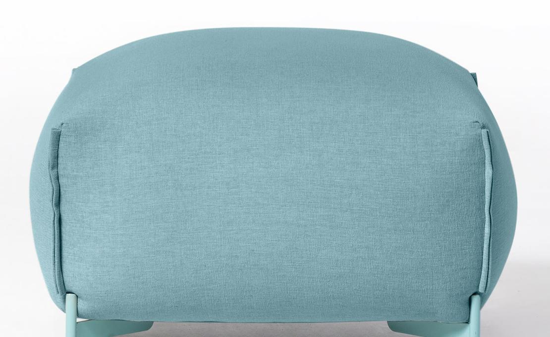 Пуфы от фабрики TrabA' модель 0069 Mochi Light-Blue