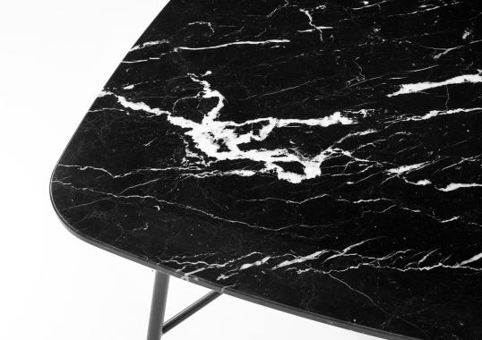 Журнальный столик от фабрики TrabA' модель 0128 Yuki Black Marquina 