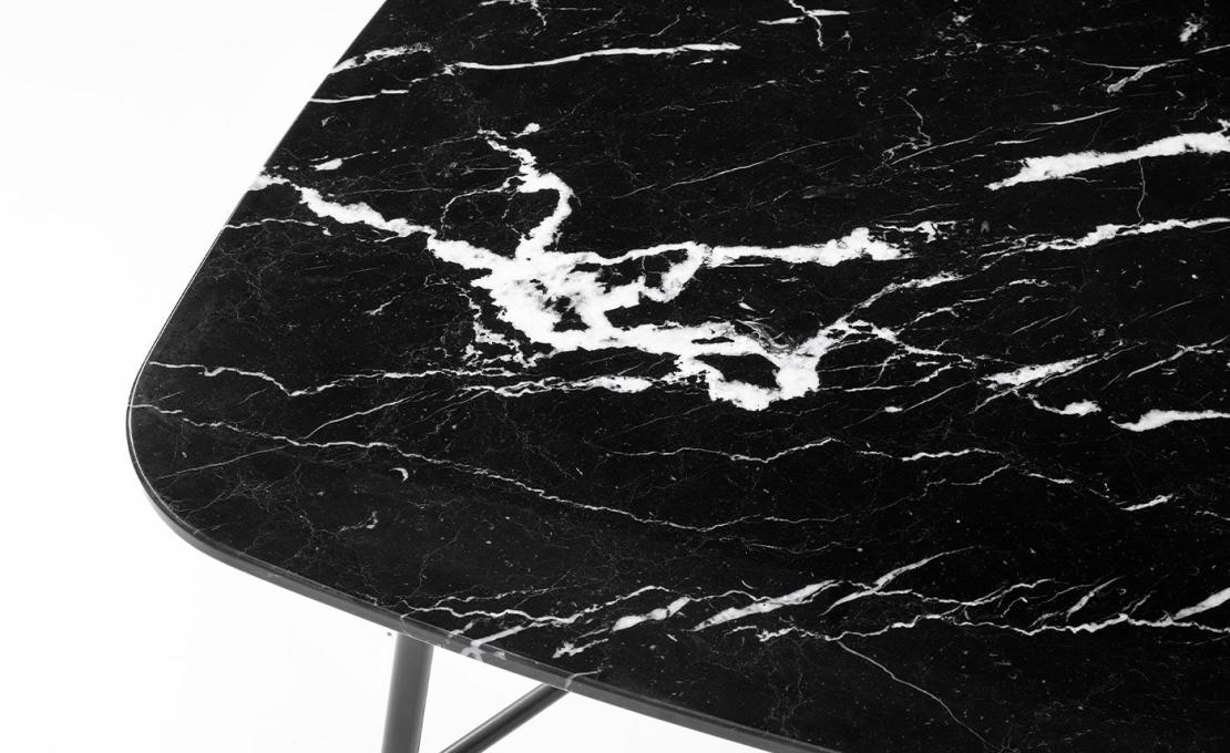 Журнальный столик от фабрики TrabA' модель 0128 Yuki Black Marquina 