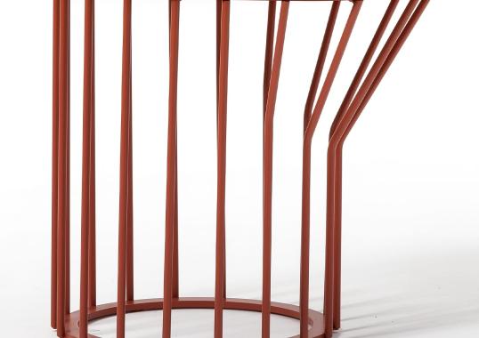 Журнальный столик от фабрики TrabA' модель 0132 Jump Small Round Red Coffee Table 