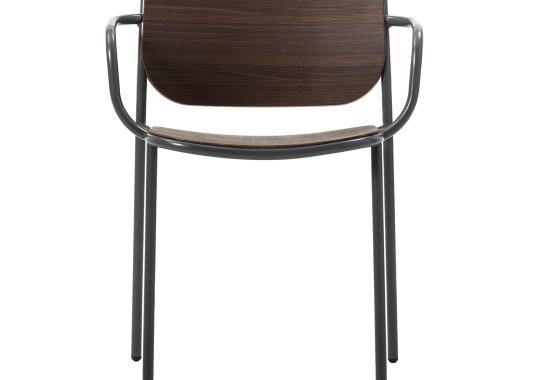 Стул TrabA' 0177-LE Metis Gray-Oak image 1