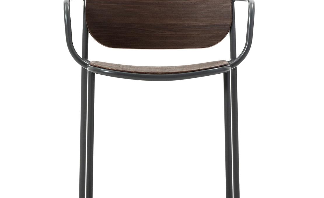Стул от фабрики TrabA' модель 0177-LE Metis Gray-Oak