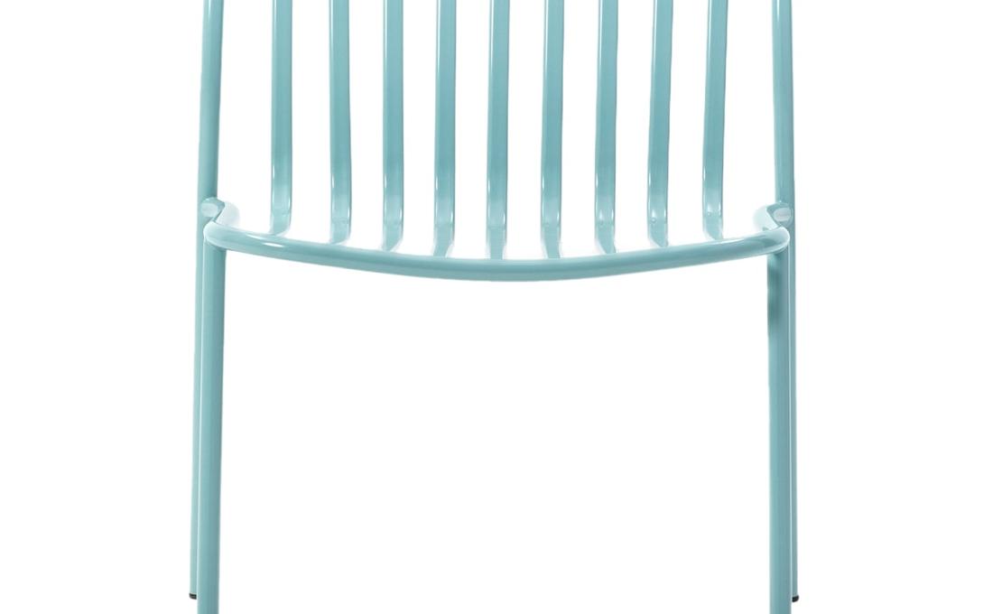 Стул от фабрики TrabA' модель 0193-CB Metis Line Light-Blue