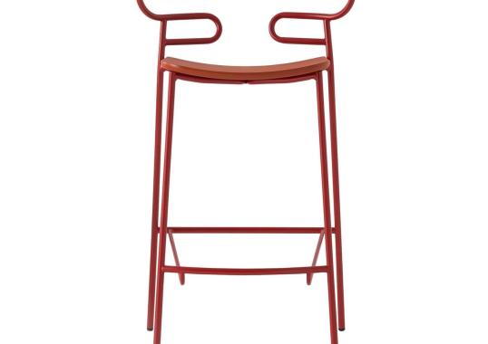 Барный стул TrabA' Genoa Red image 1