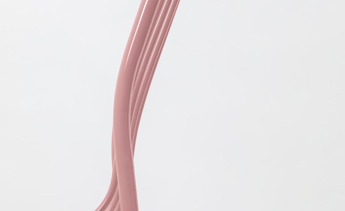 Стул от фабрики TrabA' модель 0190-CB Metis Line Pink
