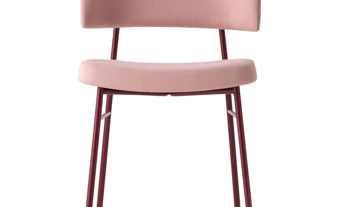 Стул от фабрики TrabA' модель Marlen Pink and Burgundy 
