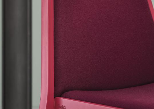 Стул от фабрики TrabA' модель Roxanne Pink 