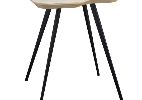 Журнальный столик TrabA' Aky Small Met Tall White Side Table image 1