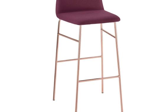 Барный стул TrabA' Bardot Burgundy Met image 1