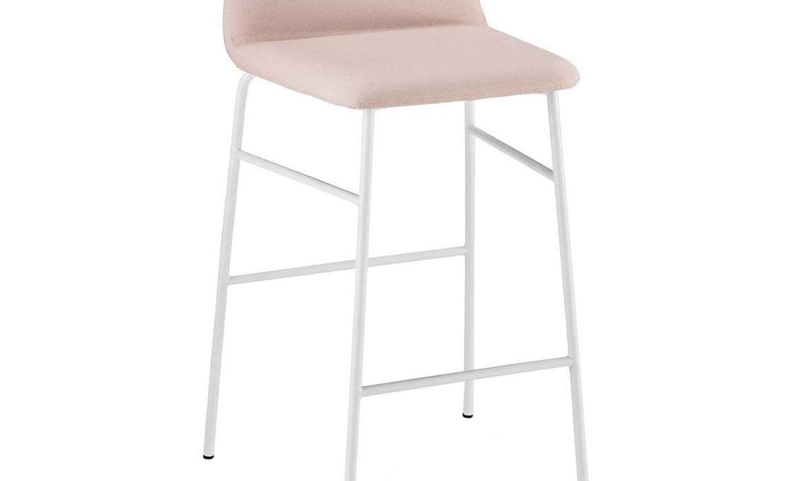 Барный стул от фабрики TrabA' модель Bardot Pink Met