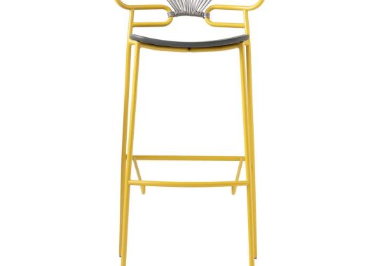 Барный стул TrabA' Genoa Yellow and Gray image 1