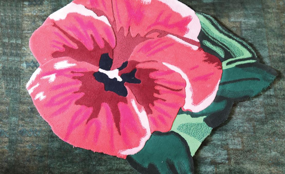Ковер от фабрики Carpet Edition модель Lady S Flower Red Green 
