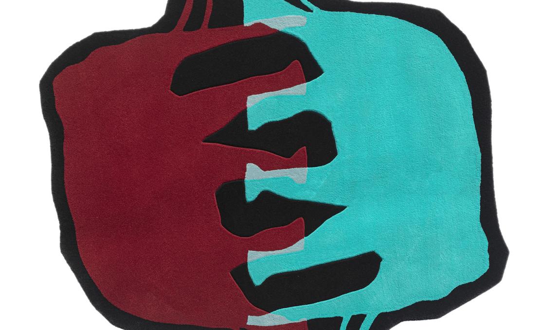 Ковер от фабрики Carpet Edition модель Elephas Maximus Polychrome Wool Tencel 