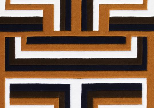 Ковер Carpet Edition Castelbarco Geometric Brown-Black-White image 2