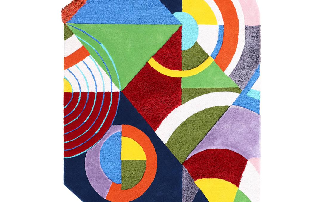 Ковер от фабрики Carpet Edition модель Infinito Polychrome New Zealand Wool Tencel 