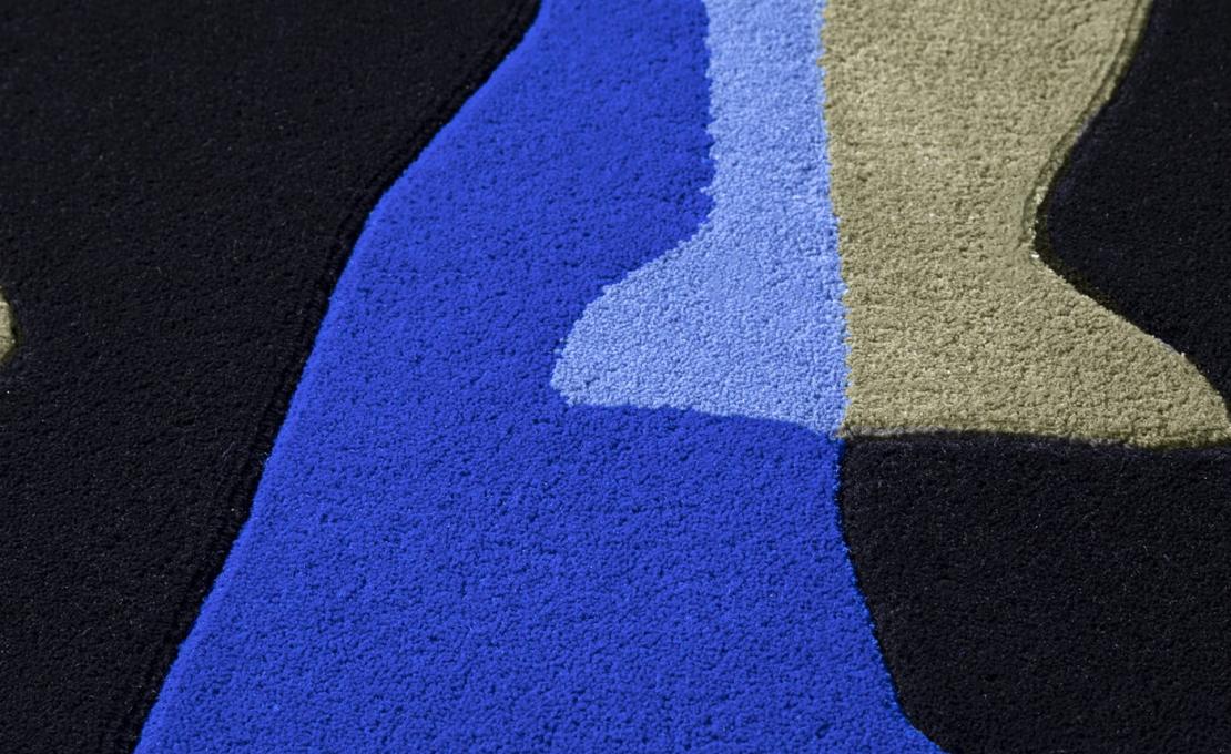 Ковер от фабрики Carpet Edition модель Elephas Maximus Polychrome Wool Tencel 