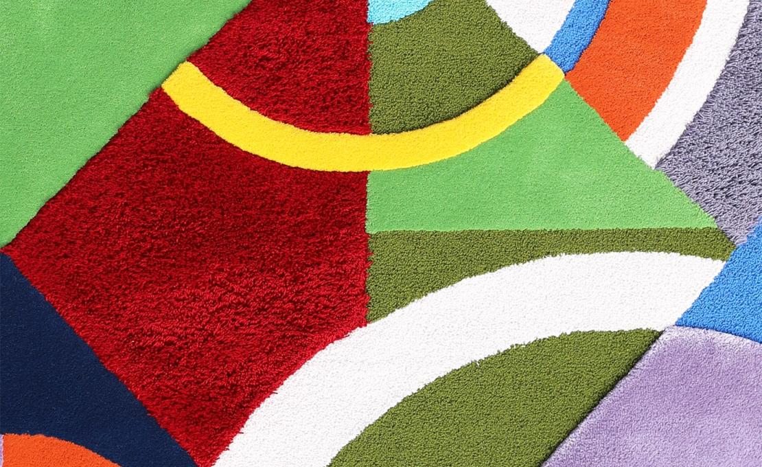 Ковер от фабрики Carpet Edition модель Infinito Polychrome New Zealand Wool Tencel 