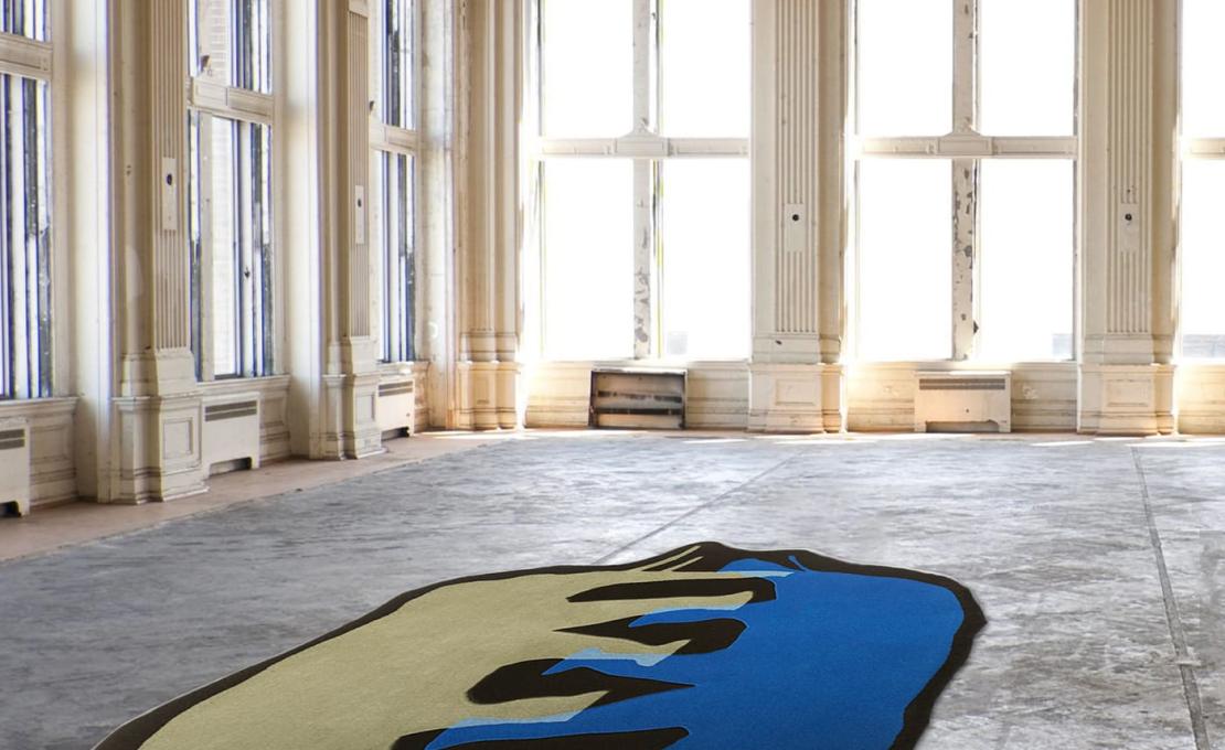 Ковер от фабрики Carpet Edition модель Elephas Maximus Polychrome Wool Tencel 