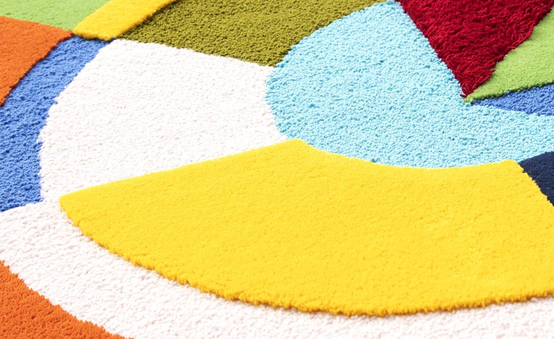 Ковер от фабрики Carpet Edition модель Infinito Polychrome New Zealand Wool Tencel 
