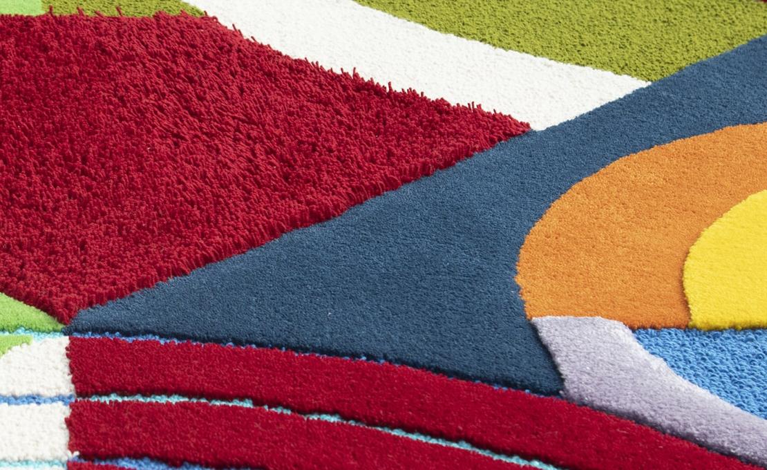 Ковер от фабрики Carpet Edition модель Infinito Polychrome New Zealand Wool Tencel 