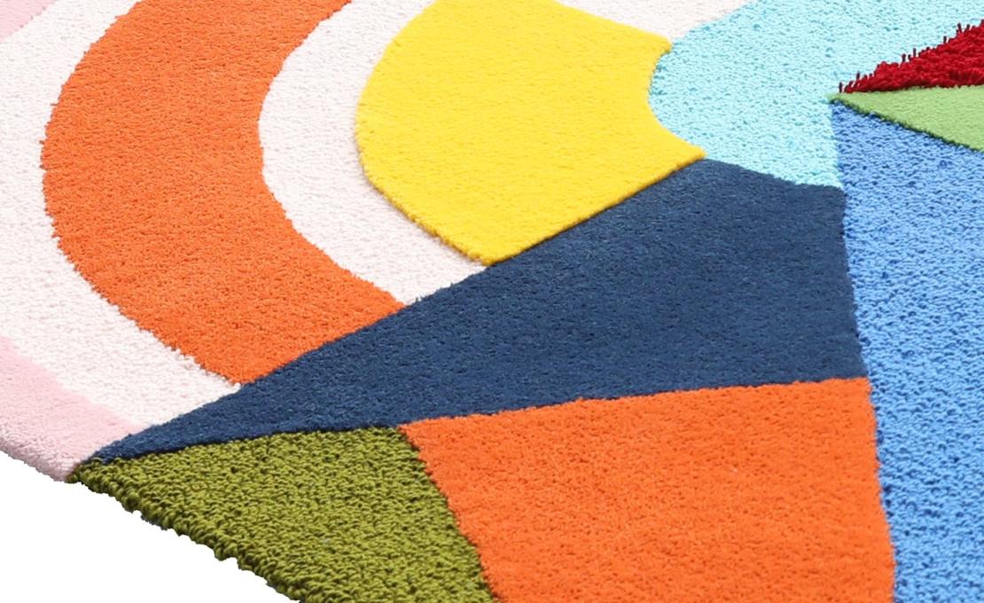 Ковер от фабрики Carpet Edition модель Infinito Polychrome New Zealand Wool Tencel 