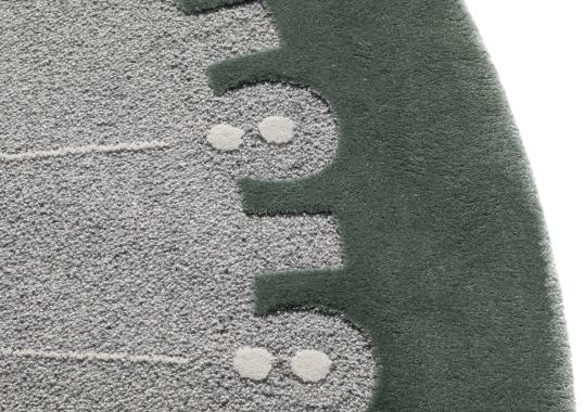 Ковер Carpet Edition CoDeco Round Grey Green Wool Tencel image 2