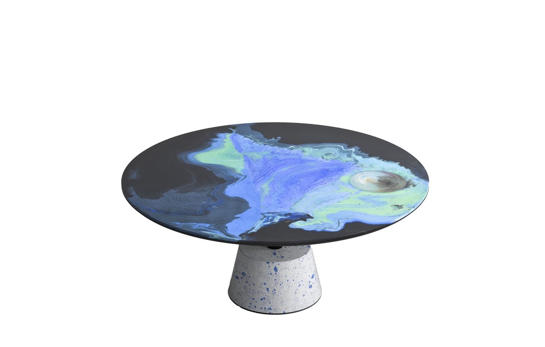 Журнальный столик от фабрики Cupioli модель Astraliti Round №2