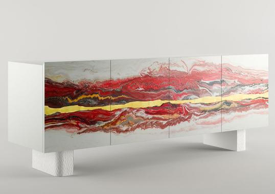 Буфет от фабрики Cupioli модель Vitae Fire Wood