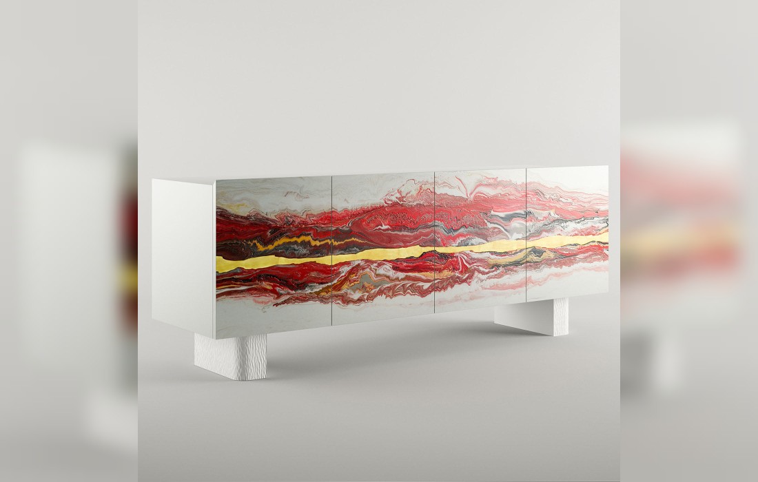 Буфет от фабрики Cupioli модель Vitae Fire Wood